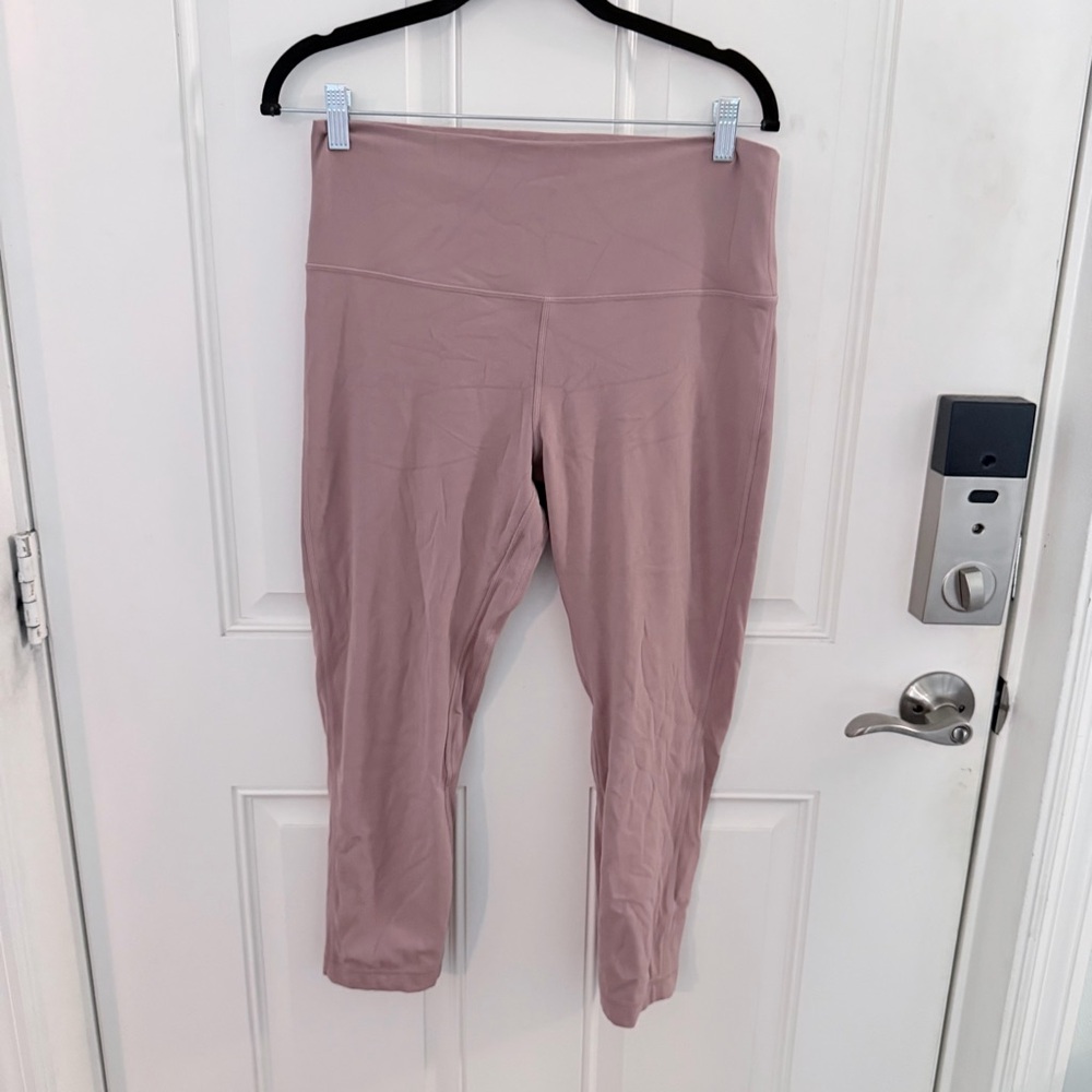 Lululemon Align High-Rise Crop 12 | Twilight Rose